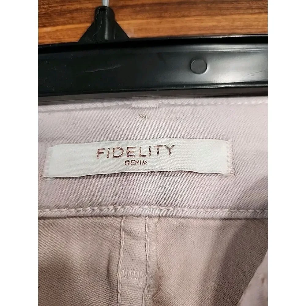 Unique Fidelity Denim Women's‎ 25 Gwen Skinny Jeans Size Rose Gold Foil